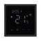 Минифото #2 товара Терморегулятор SWT-NOBE-MTE-SFPL-BK (электрический тёплый пол) (Arlight, Черный оникс)