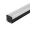 Минифото #3 товара Профиль с экраном SL-LINE-2011M-2500 BLACK+OPAL SQUARE (Arlight, Алюминий)