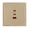 Минифото #4 товара Механизм розетки с быстрой USB зарядкой SCT-NOBE-MUACC-SFPL-FC-GD (65W, QC3) (Arlight, -)
