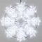 Минифото #3 товара Фигура светодиодная ARD-SNOWFLAKE-M8-950x950-540LED White (230V, 33W) (Ardecoled, IP65)