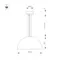 Минифото #3 товара Светильник SP-RESTO-HANG-R800-88W Warm3000 (WH, 100 deg, 230V) (Arlight, IP20 Металл, 3 года)