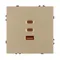Минифото #2 товара Механизм розетки с быстрой USB зарядкой SCT-NOBE-MUACC-SFPL-FC-GD (65W, QC3) (Arlight, -)