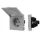 Минифото #1 товара Механизм розетки влагозащищённый SCT-NOBE-MCP-SFPL-IS (230V, 16A) (Arlight, Никель)