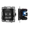 Минифото #1 товара Механизм компьютерной розетки двойной SCT-MPC2-PL-BK-V (RJ-45, CAT6) (Arlight, -)