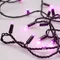 Минифото #3 товара Светодиодная гирлянда ARD-STRING-CLASSIC-10000-BLACK-100LED-STD PINK (230V, 7W) (Ardecoled, IP65)