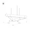 Минифото #2 товара Светильник ALT-LINEAIR-TRIANGLE-FLAT-UPDOWN-DIM-1375-130W Day4000 (BK, 100 deg, 230V) (Arlight, IP20 Металл, 3 года)