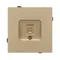 Минифото #2 товара Механизм компьютерной розетки SCT-TENDO-MPC1-SFPL-GD (RJ-45, CAT6) (Arlight, Матовый песочный)