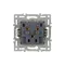 Минифото #2 товара Механизм электрической розетки SCT-MEU1-PL-WH (250V, 16A) (Arlight, -)