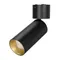 Минифото #1 товара Светильник SP-POLO-SURFACE-FLAP-R65-8W Warm3000 (BK-GD, 40 deg) (Arlight, IP20 Металл, 3 года)