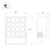 Минифото #4 товара Светильник ALT-BLOCK-S220x220-50W Warm3000 (GR, 60 deg, 230V) (Arlight, IP66 Металл, 3 года)
