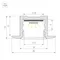Минифото #3 товара Профиль SL-SLIM-H13M-F25-2000 ANOD (Arlight, Алюминий)