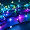 Минифото #1 товара Светодиодная гирлянда ARD-STRING-PRO-10000-BLACK-100LED-MILK-LIVE RGB-DMX (24V, 10W) (Ardecoled, IP65)