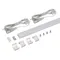 Минифото #1 товара Набор для светодиодной подсветки ARL-KIT-SLIM-FC 24V Warm3000 (14 W/m, IP20, 2m) (Arlight, Алюминий+пластик)