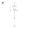 Минифото #2 товара Светильник OXOR-GRADUA-LUZ-C-460x750-35W Day4000 (BK, 120 deg, 230V) IP65 (Arlight, -)
