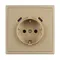 Минифото #2 товара Механизм розетки с USB зарядкой SCT-NOBE-MUCC-SFPL-GD (230V, 16A) (Arlight, -)