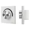 Минифото #1 товара INTELLIGENT ARLIGHT Роторная панель SMART-TRIAC-601-31-DIM-IN White (230V, 1.5A, 2.4G) (IARL, IP20 Пластик, 5 лет)