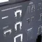 Минифото #10 товара Стенд Магнитные системы ARLIGHT-E40-1760х600mm (DB 3мм, пленка, подсветка) (Arlight, -)