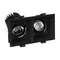 Минифото #2 товара Светильник MS-FLOW-BUILT-S157x85-2x6W Day4000 (BK, 55 deg, 230V) (Arlight, IP20 Металл, 5 лет)