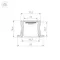Минифото #3 товара Профиль LINE-2315-F-2000 ANOD BLACK (Arlight, Алюминий)