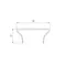 Минифото #2 товара Экран FOLED-50-2000 OPAL-PM (Arlight, Пластик)